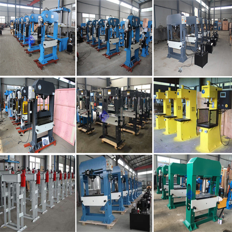 H Frame Hydraulical Shop Press 100 Ton Hydraulical Press Machine hinta