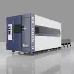 Teollisuuden laserlaitteet 1000w Cnc-kuitulaserleikkauskone teräsmetallilevyille