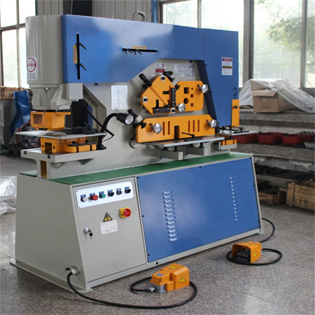 Kiinan valmistus Q35YL-20 Hydraulinen Ironworker Machine / hydraulinen lävistyskone ja leikkauskone