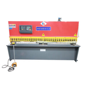 Qc11y 8×3200 Sheet Metal Shearing Machine Steel Plate Hydraulic Shearing Machine