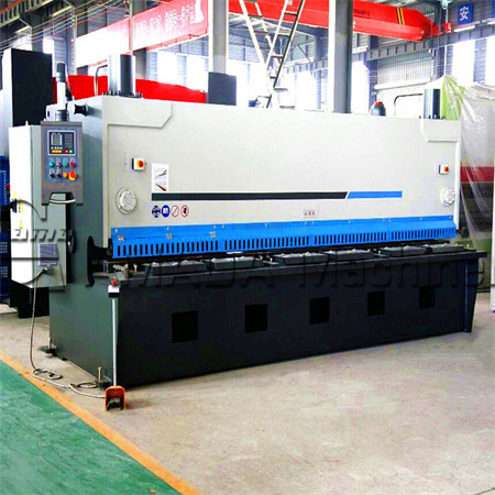 Kiinan valmistajan 6 metrin hydraulinen leikkauskone teräsmetallinen hydraulinen leikkauskone
