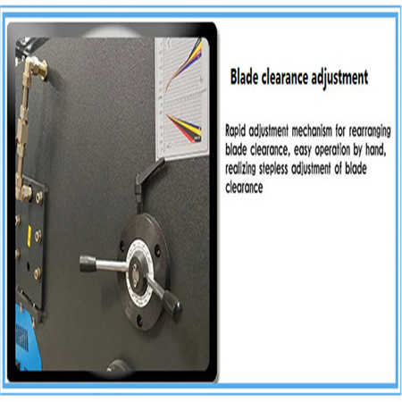 guillotina anual para metalli / giljotiini kone NC Controller QC12K-sarjan leikkauskoneen kääntöpalkkien leikkauskone